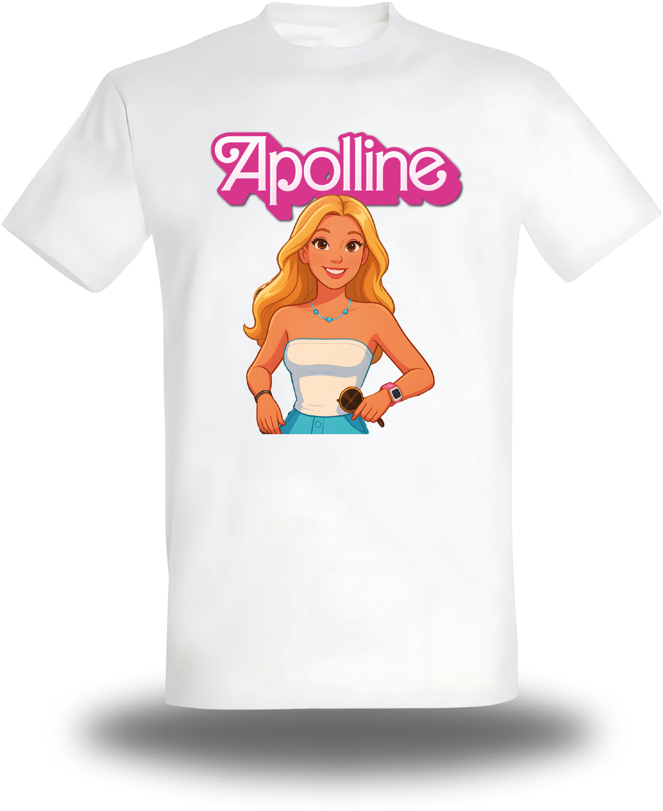 Camiseta de Barbie personalizada